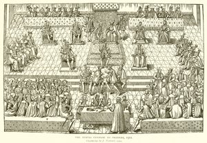 Die Generalstände in Orléans, 1561 von English School