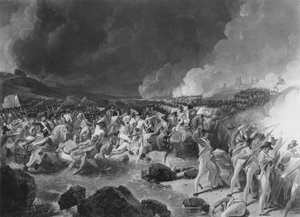 Die Erstürmung von Seringapatam, 4. Mai 1799 von English School