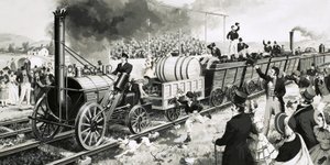 Die Geschichte des Dampfes: Züge auf Probe. Stephensons 