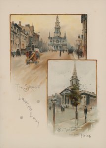 Der Strand nach Osten, St. Martin in the Fields von English School