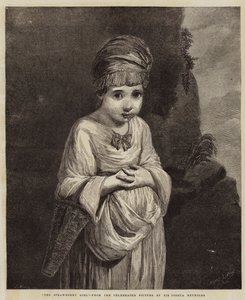 Das Erdbeermädchen (Stich) von English School