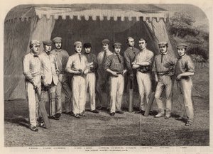 Das Surrey Eleven Cricket-Team