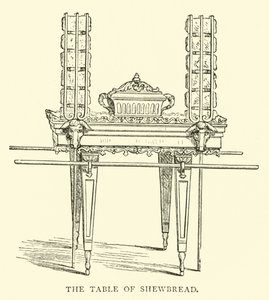 Der Schaubrottisch von English School