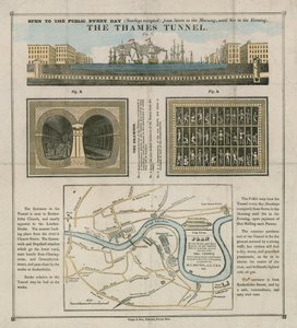 Der Thames-Tunnel von English School