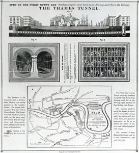 Der Themse-Tunnel von English School