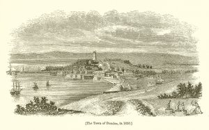 Die Stadt Dundee, 1650 von English School