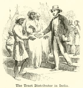 Der Traktatverteiler in Indien von English School