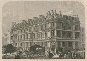 Die Union Bank of London in der Chancery Lane von English School