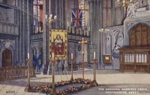 Das Grab des unbekannten Kriegers, Westminster Abbey