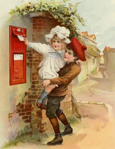 Der Dorfbriefkasten von English School