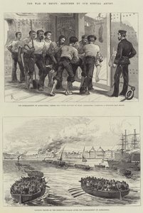 Der Krieg in Ägypten (Stich) von English School