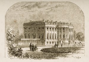 Das Weiße Haus, ca. 1870, aus 