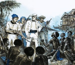 Der Weiße Raja von Sarawak von English School