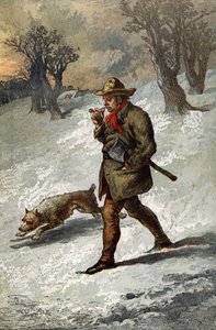 Der Holzfäller und sein Hund von English School