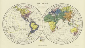 Die Welt zeigt die Verteilung der Religionen von English School
