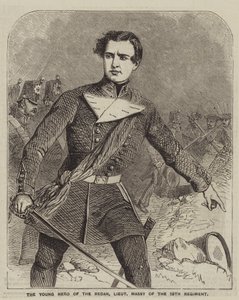 Der junge Held des Redan, Leutnant Massy vom 19. Regiment von English School