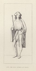 Der junge Raphael als St. Rochus von English School