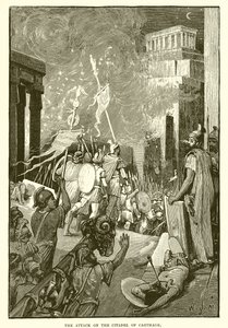 Der Angriff auf die Zitadelle von Karthago von English School