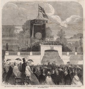 Die Preisverleihung bei der Internationalen Ausstellung von English School