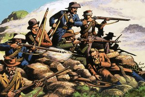 Die Schlacht am Majuba Hill, Erster Burenkrieg