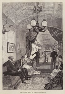 Die Kegelbahn im Sandringham House, Norfolk von English School
