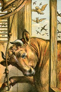 Der Stier, der die Glocke läutet von English School