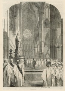 Das Begräbnis von Lord Macaulay