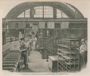 Der Kerzenraum in der Prices Patent Candle Fabrik, Battersea von English School