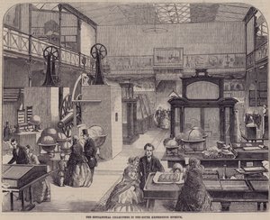 Die Bildungssammlung im South Kensington Museum, London von English School