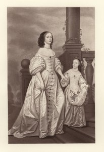 Die Kurfürstin Sophia und ihre Tochter Sophia Charlotte, Königin von Preußen von English School