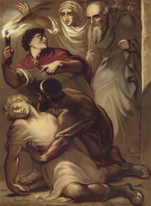 Der Sturz des Eutychus aus dem Fenster von English School