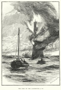 Das Feuer auf dem Leuchtturm von English School