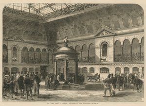 Der erste Verkauf im neuen Gebäude von Messrs Tattersalls von English School