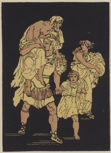 Die Flucht aus Troja von English School