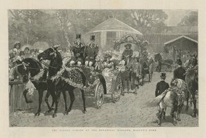 Die Blumenparade in den Botanischen Gärten von English School