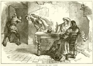 Der Tumult in der Schiffstaverne von English School
