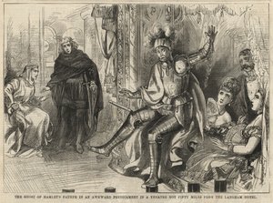 Der Geist von Hamlets Vater in einer peinlichen Lage von English School