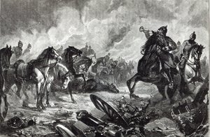 Die Pferde von Gravelotte, aus 