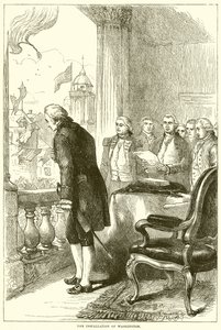 Die Amtseinführung von Washington von English School