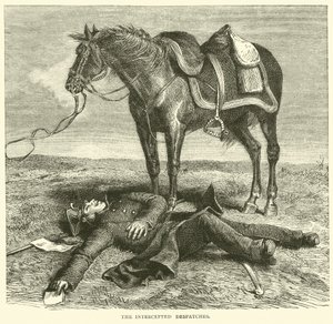 Die abgefangenen Depeschen, Januar 1871 von English School
