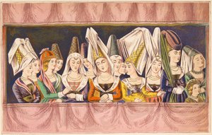 Die Damen beim Turnier von English School