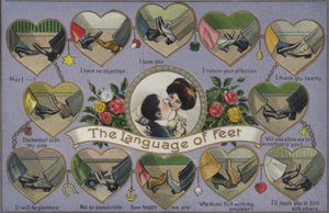 Die Sprache der Füße, Flirten durch Fußspiel von English School