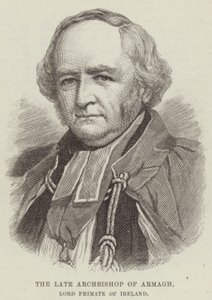 Der verstorbene Erzbischof von Armagh, Lord Primas von Irland von English School