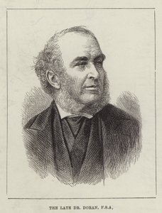 Der verstorbene Dr. Doran, FSA (Gravur) von English School