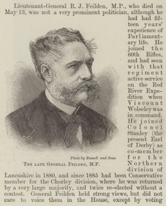 Der verstorbene General Feilden, MP von English School