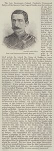 Der verstorbene Oberstleutnant Battye von English School