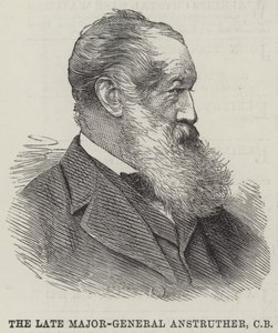 Der verstorbene Generalmajor Anstruther, CB von English School