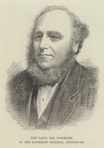 Der verstorbene Herr Pogmore, von der Baxterley Colliery, Atherstone von English School