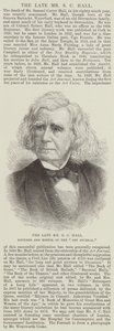Der verstorbene Mr. S. C. Hall, Gründer und Herausgeber des "Art Journal" von English School
