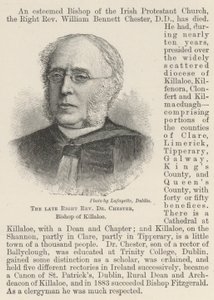 Der verstorbene Right Reverend Dr. Chester, Bischof von Killaloe von English School